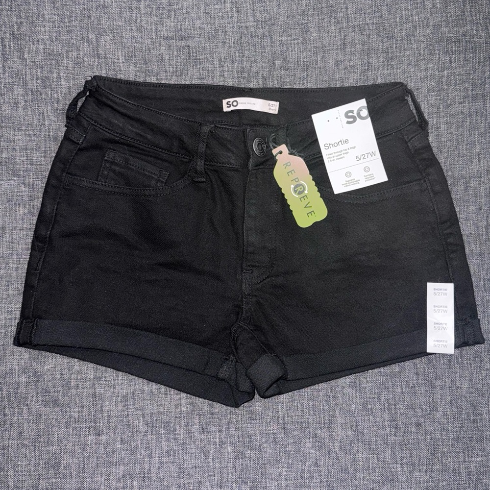 NWT Black Shorts